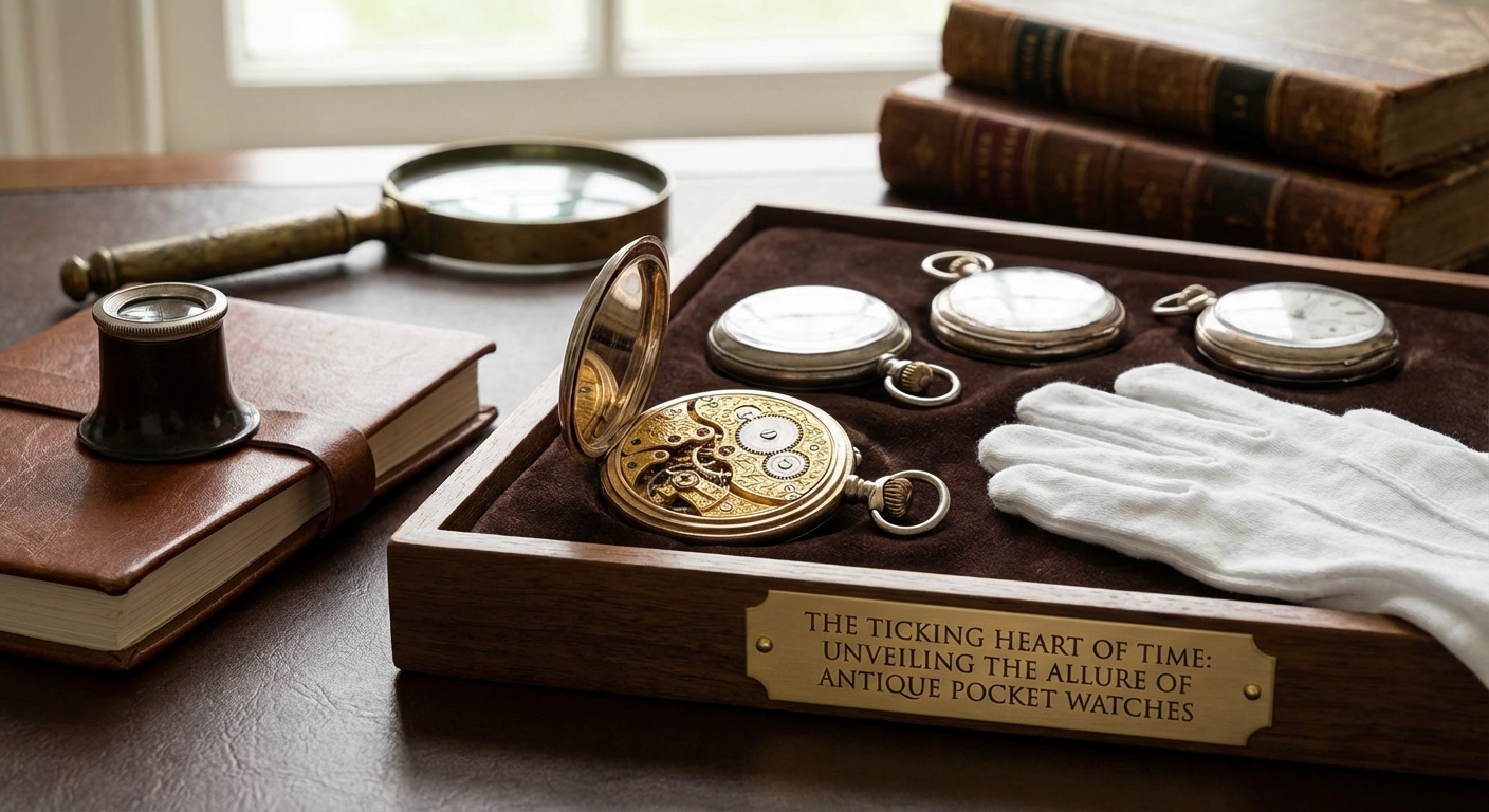 The Ticking Heart of Time: Unveiling the Allure of Antique Pocket Watches