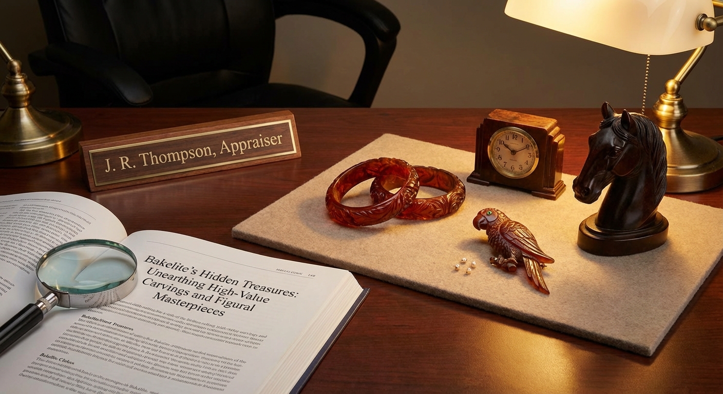 Bakelite's Hidden Treasures: Unearthing High-Value Carvings and Figural Masterpieces