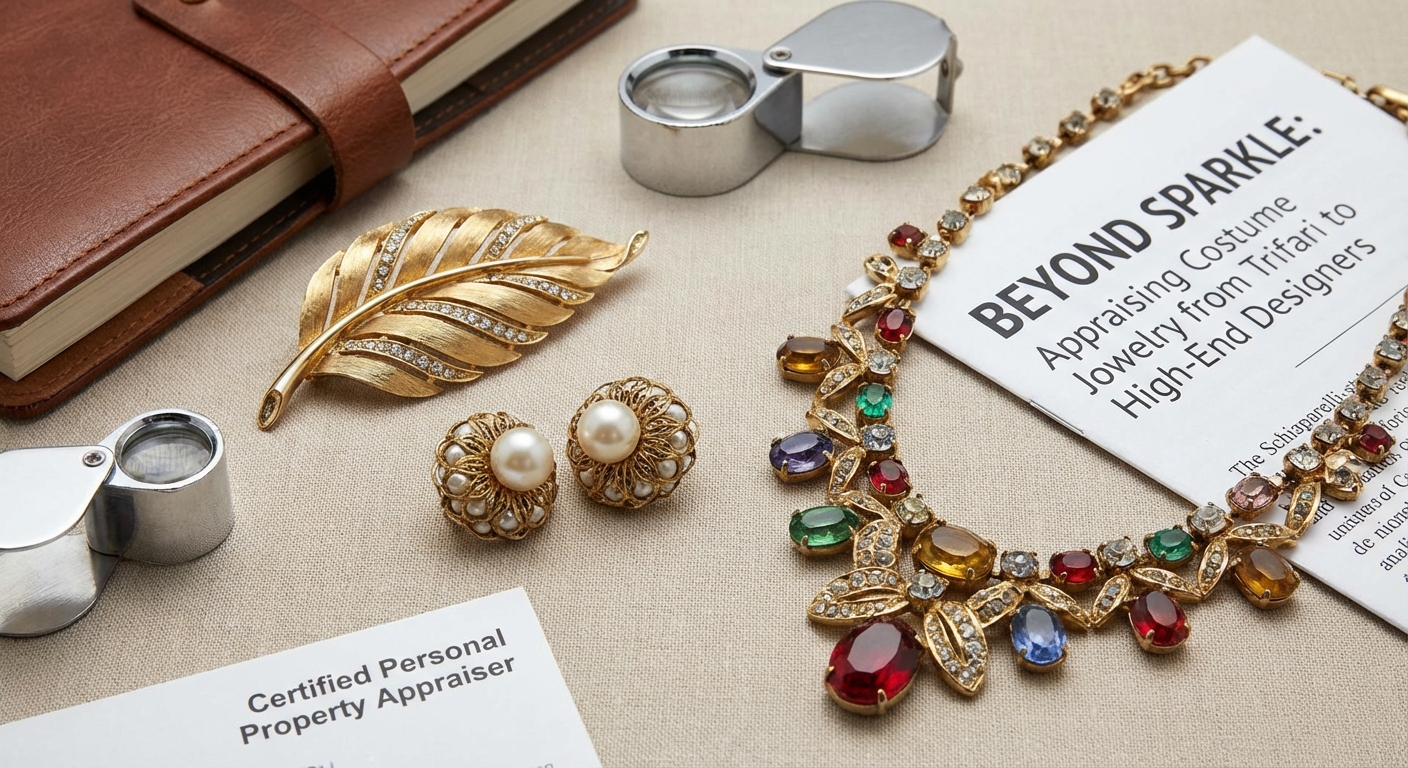 Beyond Sparkle: Appraising Costume Jewelry from Trifari to High-End Designers