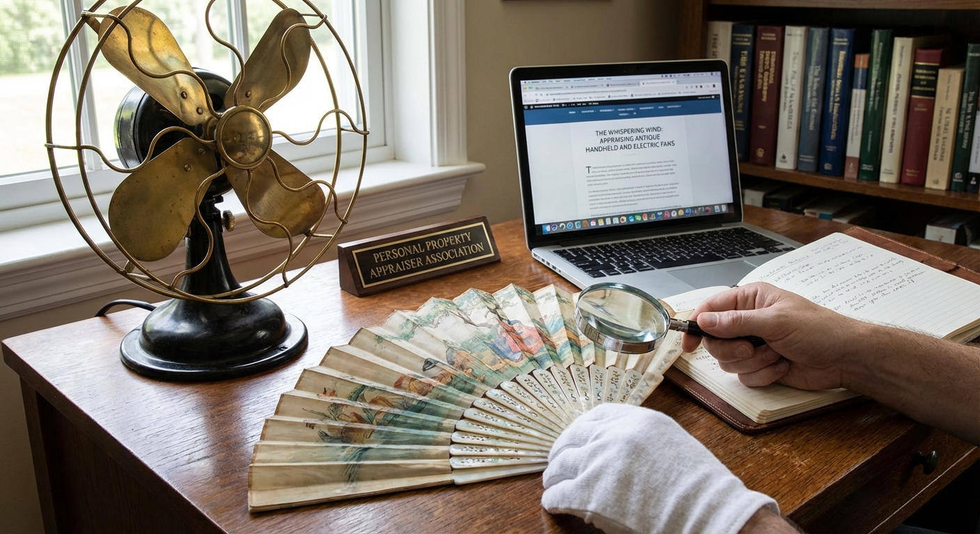 The Whispering Wind: Appraising Antique Handheld and Electric Fans