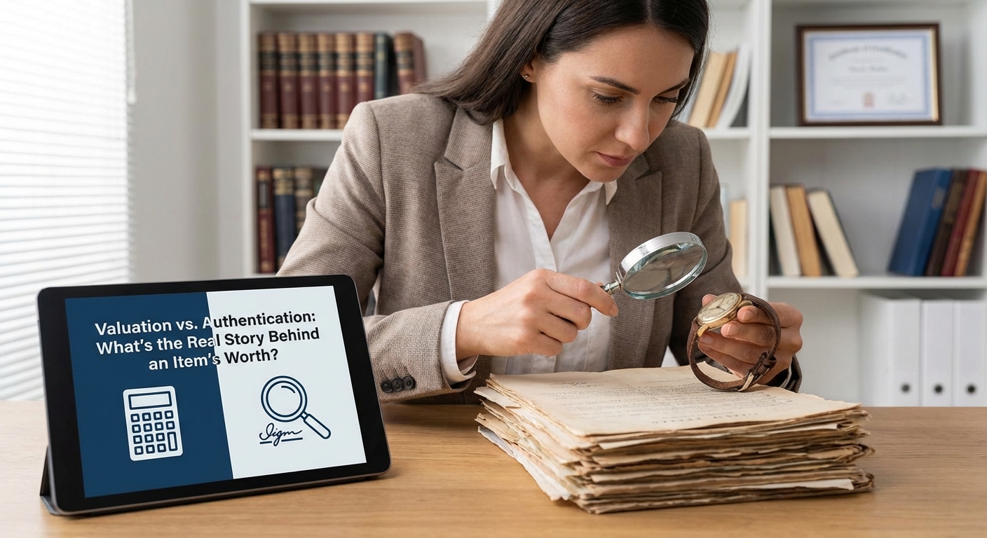Valuation vs. Authentication: What's the Real Story Behind an Item's Worth?