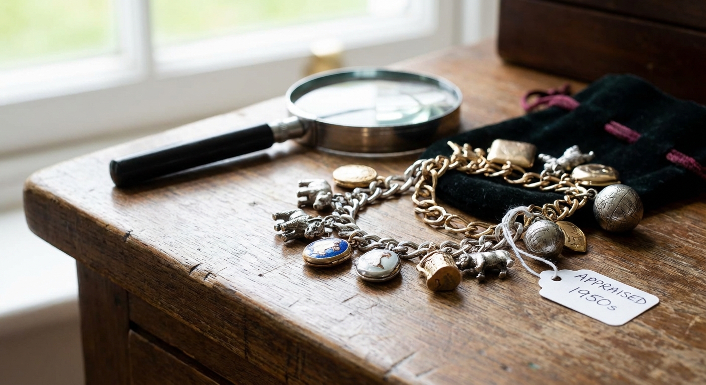The Tiny Treasures: Appraising the Charm and Craftsmanship of Vintage Charm Bracelets